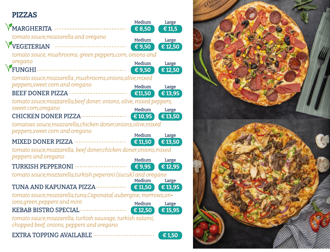 PIZZAS